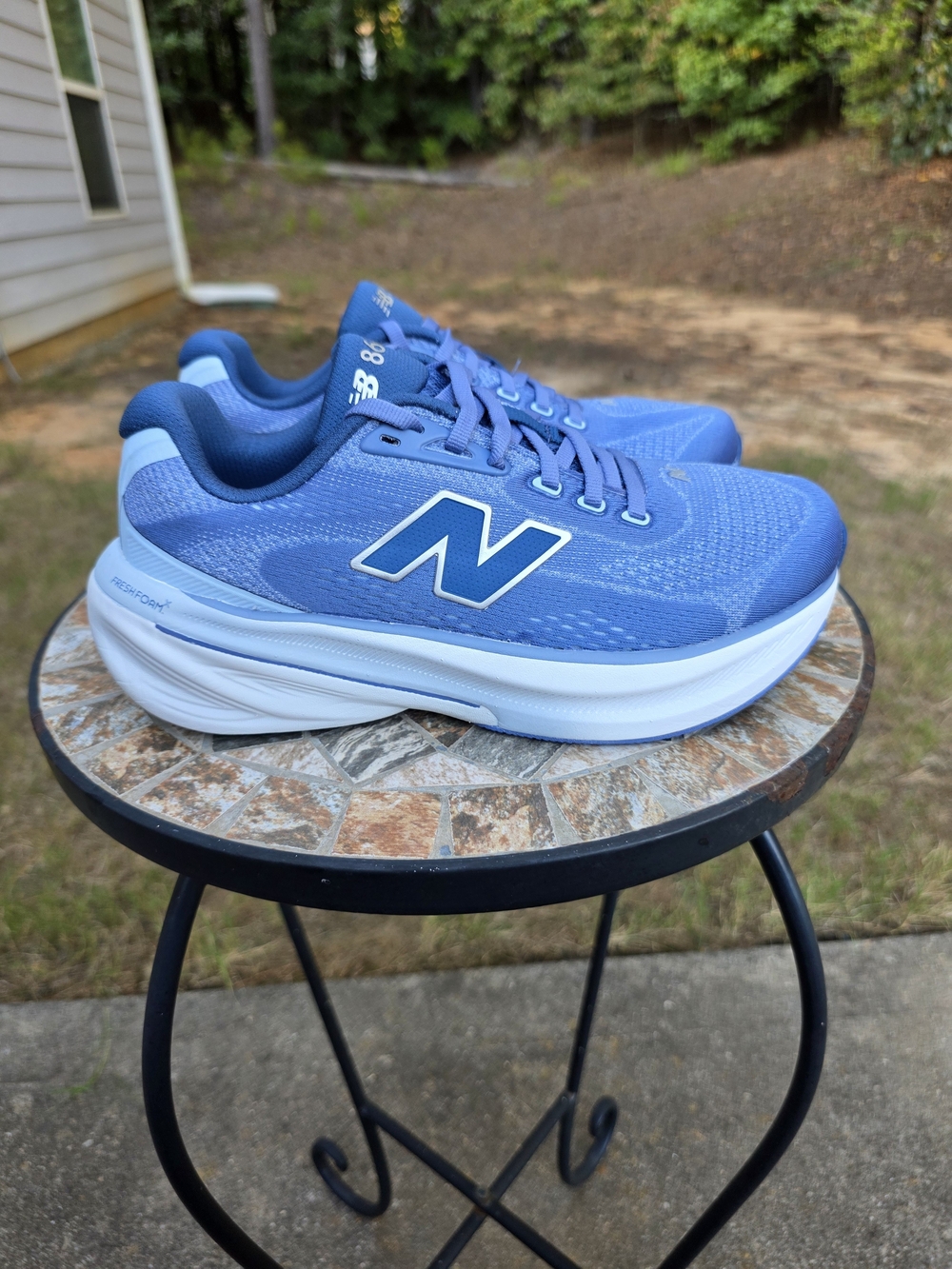 New Balance FF X860v15 M86038B Fairweather Blue Sneaker W Sz 7.5 M Sz 6  Worn 3x